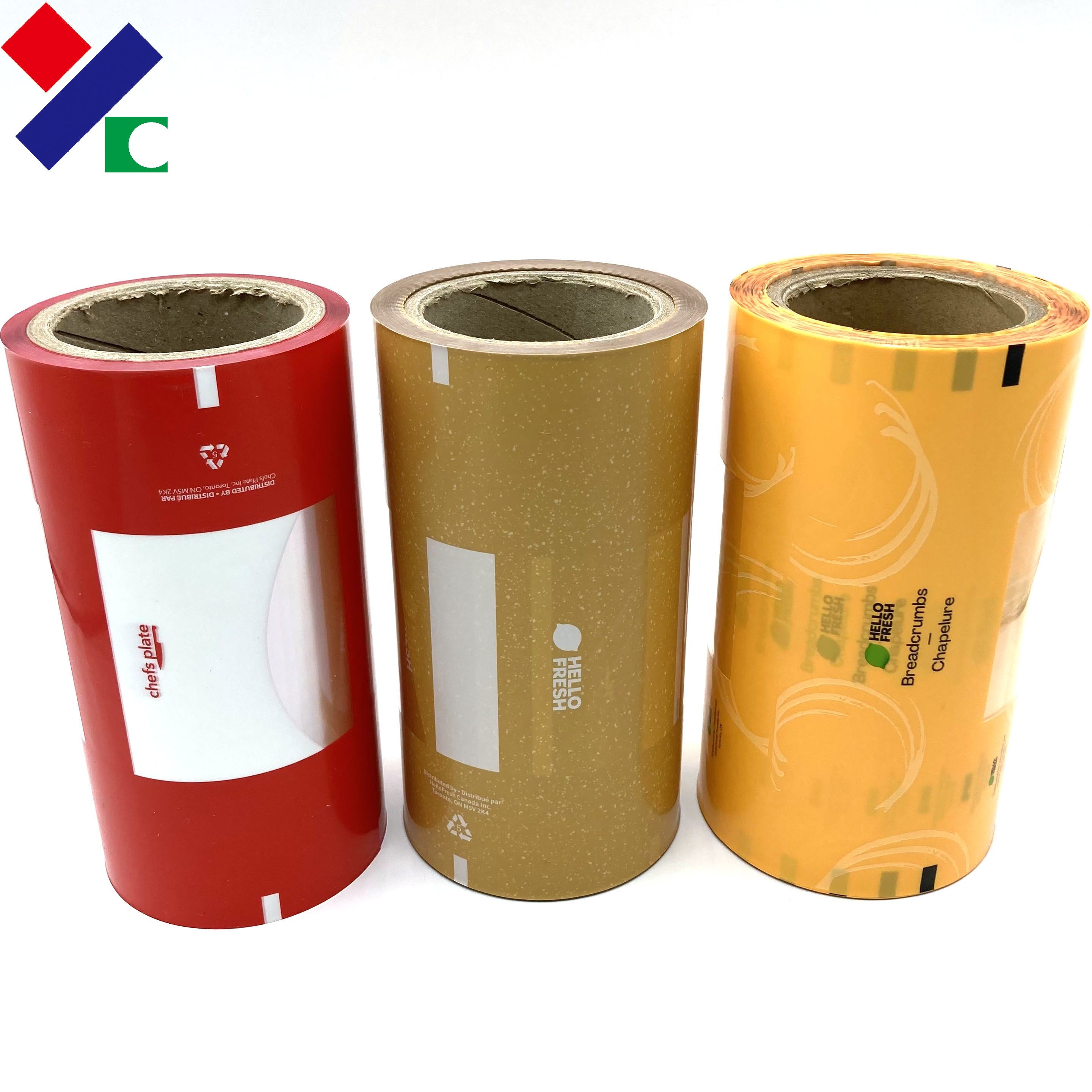 CMYK Wrap Film Roll Easy Tear Ice Pop Jelly Strip Stick Automatic Plastic Packing