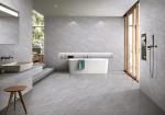 Wear-Resistant Indoor Wall Soft Glazed Ceramic Tiles Gray 400x800mm For Decor