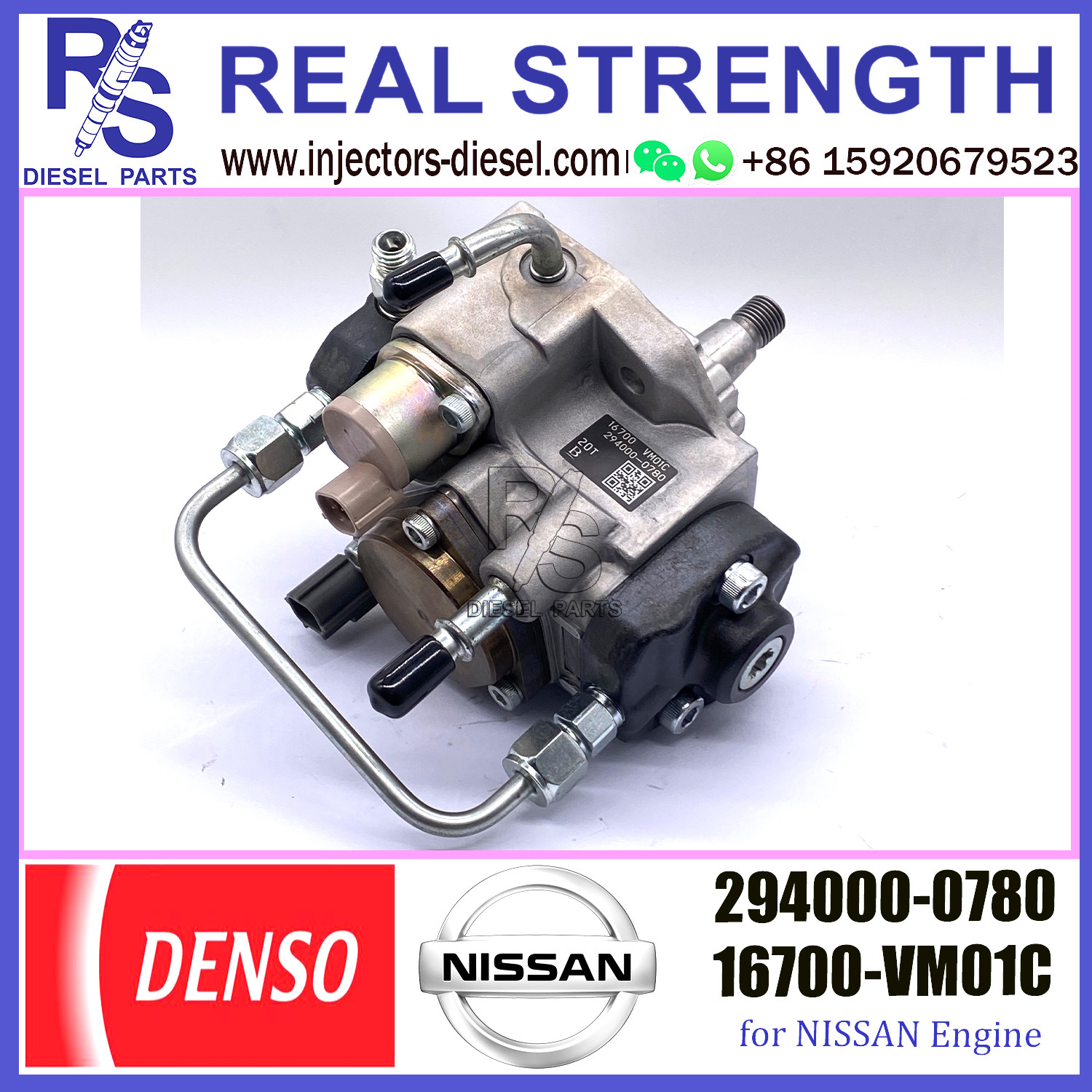 Denso Common Rail Pump 294000-0780 16700-VM01C for Nissan YD25 enging 294000-0780 16700-VM01C