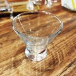 Amazon Hot-Seller 8.5oz Stemless Martini Glass Machine Made