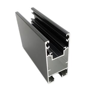 Quality Anodized Aluminum Sliding Door Profile 6000 Series Corrosion Resistance wholesale