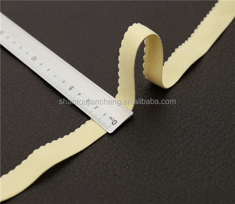 13mm High quality bra woven jacquard straps nylon elastic band straps customizable sexy bra straps