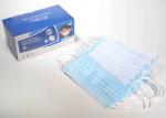 Blue Disposable Surgical Mask , Surgical Mouth Mask Low Resistance To Breathing