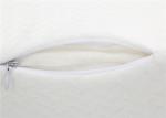 Curved Groove Memory Foam Head Pillow 45-60D Density Velvet / Textile Fabric