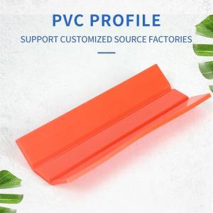 Quality ISO9001 Hotel Ecycled Plastic Profiles Red Black Pvc Molding Profiles wholesale