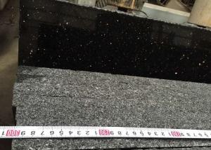 Quality Natural star golden Black galaxy Polished Indian Black Granite stone tiles slabs wholesale