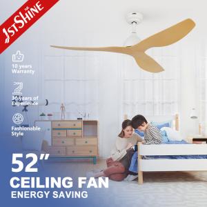 Quality 52&quot; Modern DC Ceiling Fan with ABS Wood-Look Blades wholesale