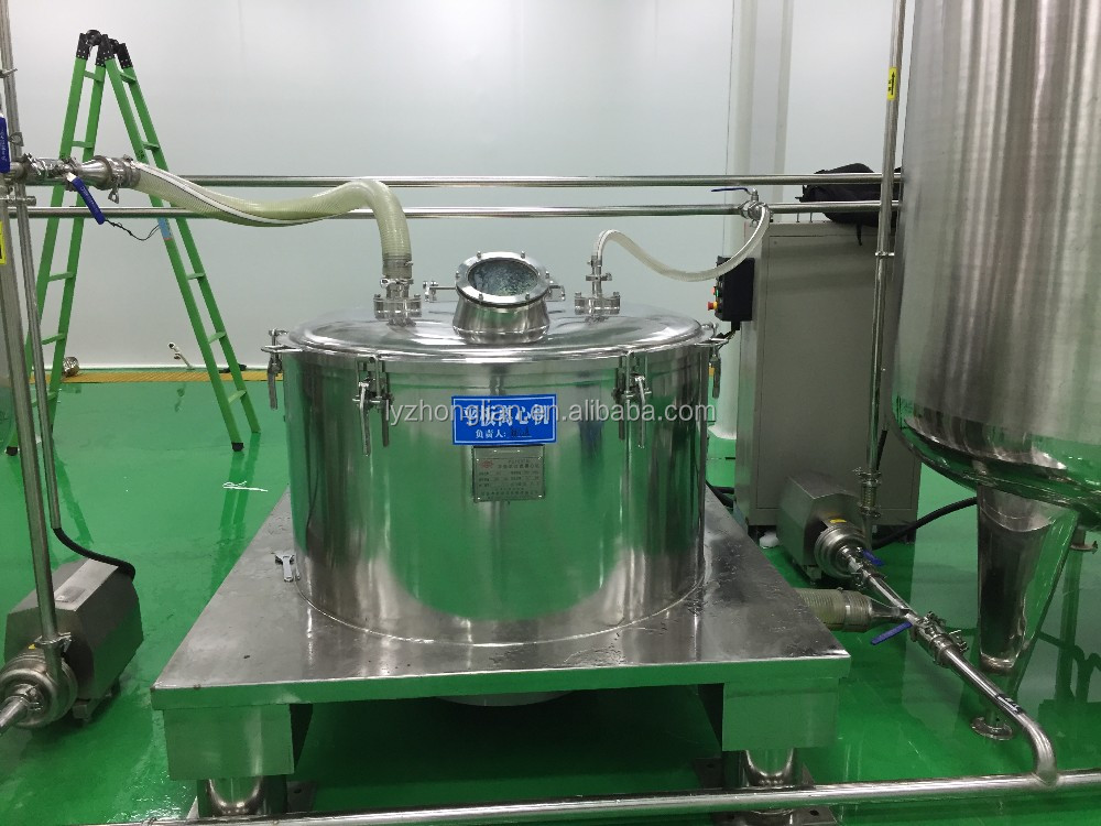PS1000 Industrial vertical solid liquid separation solid bowl basket centrifuge
