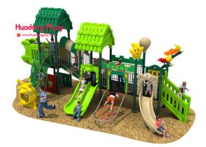 Quality PE Boards Children's Outdoor Playground Equipment ISO9001 Certificate Expanded Screws Fixing wholesale