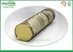Metal Cap Wine Gift Tube Round Paper Mailing Postal Tubes Eco - Friendly