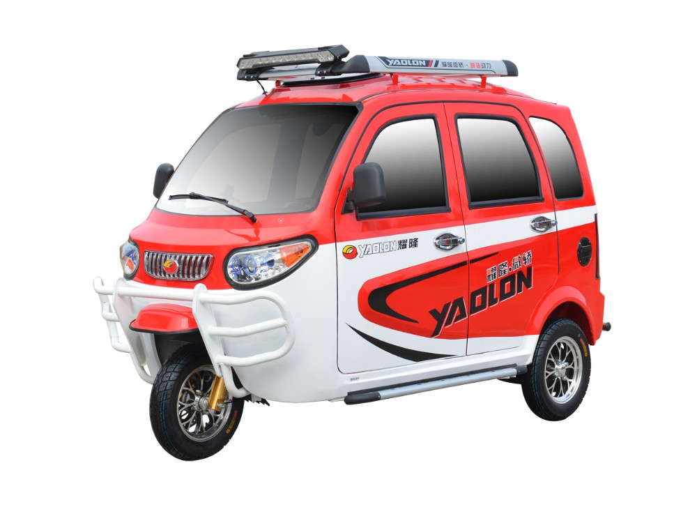 Jianshe moto bajaj battery cargo passenger Rickshaw electric tricycle