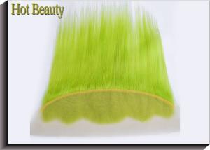 Quality Full Cuticle Human Hair Lace Closure Straight For Salon Lace Size 4&quot; X13&quot; wholesale