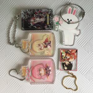 Quality Personalized Laser Cut Anime Figure Keychain With Logo Printed wholesale
