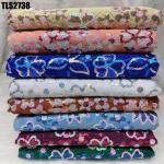 TLS2738 embroidery fabric sequins lace home textile fabric for clothing
