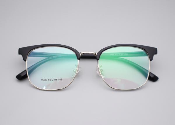Sophisticated Business Style Browline Glasses Full-rim Frame Metal Optical