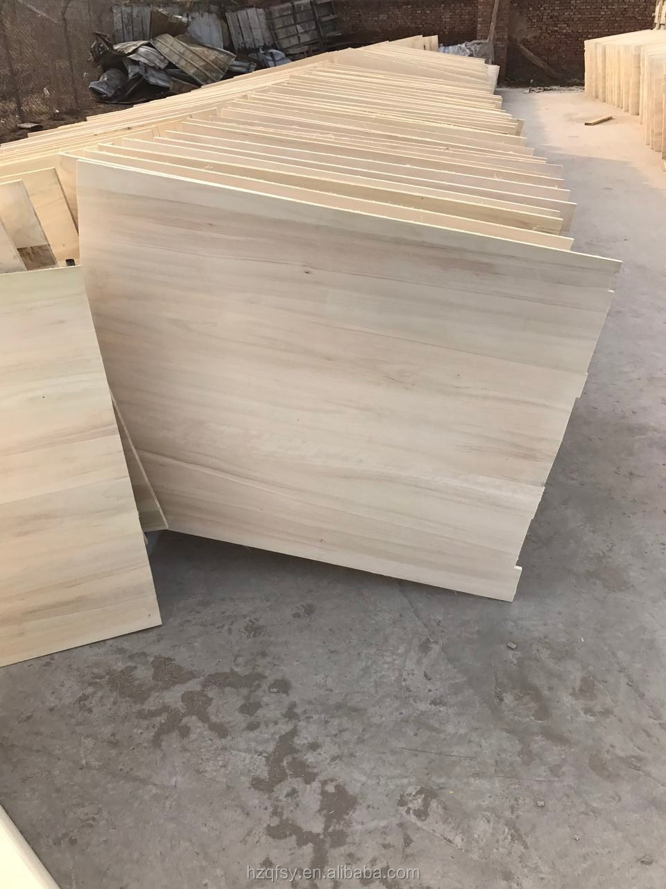 Solid Wood Paulownia Boards with 2440x1220 or 1200x600 or Customized Specifications