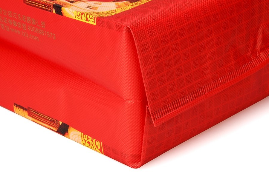 Factory Best selling CMYK printed waterproof glossy laminated non woven bag