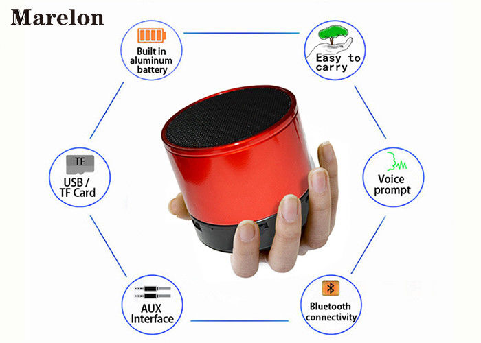 Nice Water Cube Hands Free Music Player Rechargeable Battery Support FM Radio