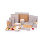 bamboom acrylic beige leather hotel leather products for Marriot hotel