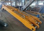 2T Counterweight 18 Meters Long Reach Boom For Sany SY235 Excavator