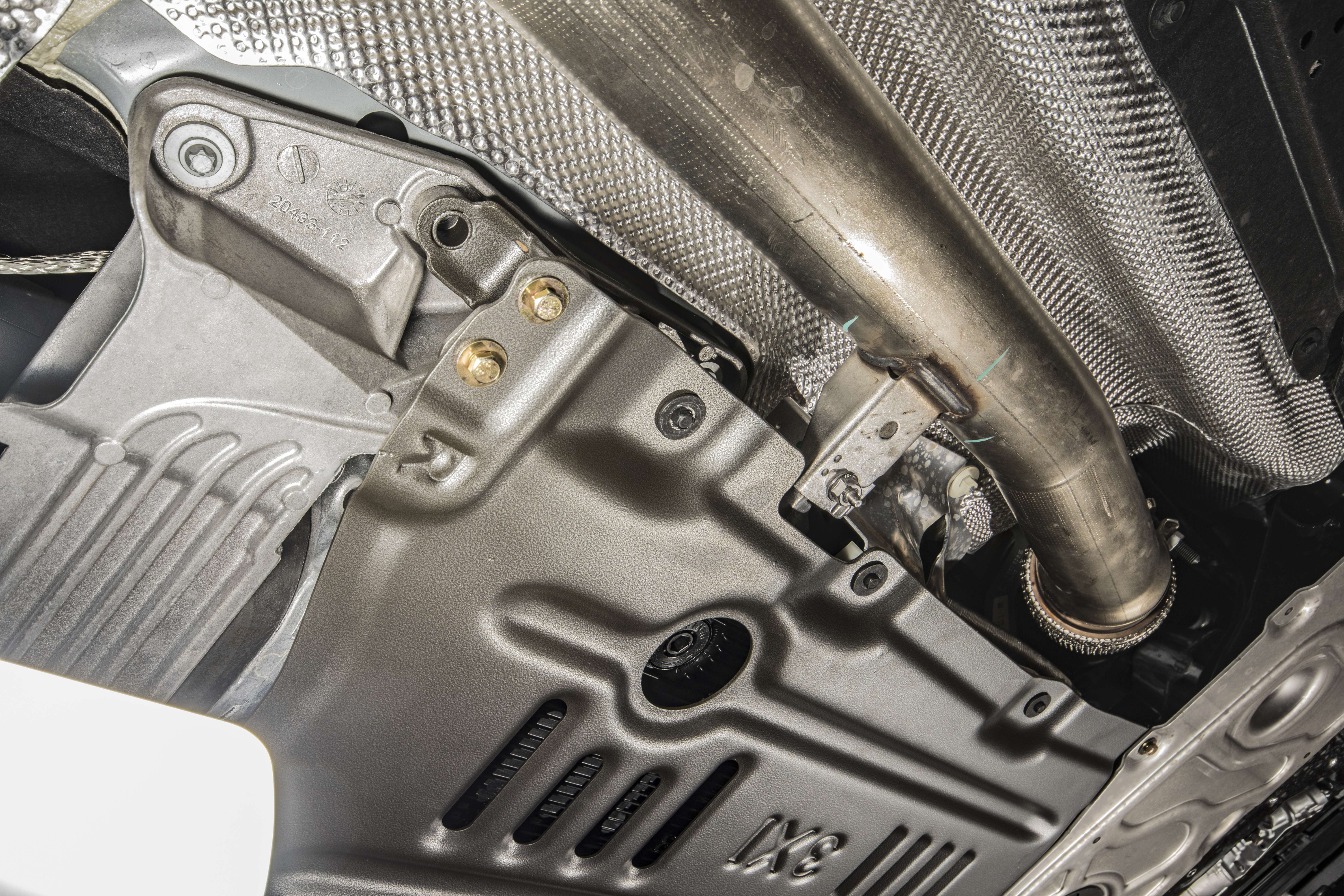 BMW Exterior Accessories Aluminum Alloy Skid Plate with Powder Coating