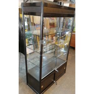 Quality 200cm High Lockable Glass Showcase Display Cabinet ODM Available wholesale