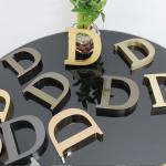 Waterproof 3D Metal Letters Mirror Finished 304 Stainless Steel