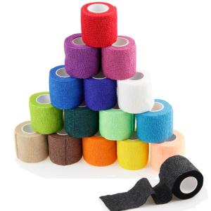 Quality Medical Waterproof Cotton Muscle Strain Elastic Bandage wholesale