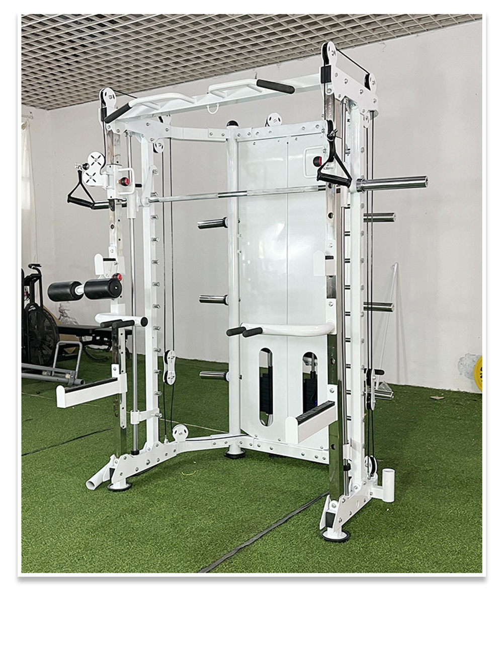 Smith Machine Comprehensive Training Equipment Set Multi-Functional Gantry Fitness Home Squat Bench Press Combination