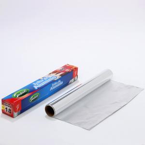 Quality Customized Logo Silver 8011 Household Aluminum Foil Roll for Food Packaging and Cooking wholesale