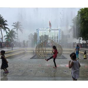 Quality Outdoor Children Playing Interactive Floor Standing Fountains wholesale