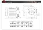 IP41 Steady Running Gearless Traction Machine / Lift Elevator Parts