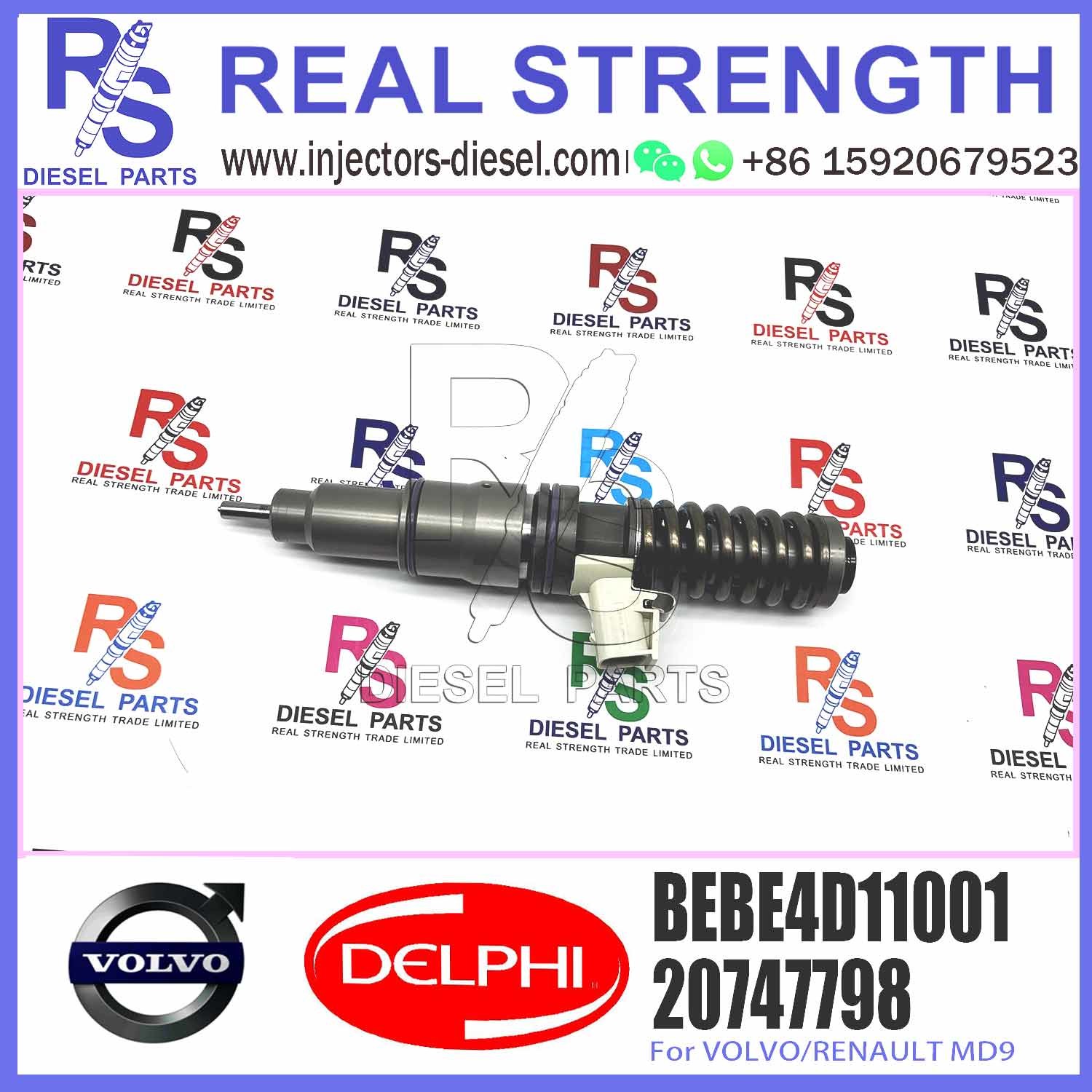 Disesl Injector Parts 20747798 Fuel Injector BEBE4D11001 BEBE4D11001