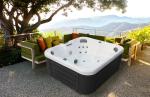 4 Persons Acrylic Portable Hot Tubs Whirlpool Massage Bathtubs