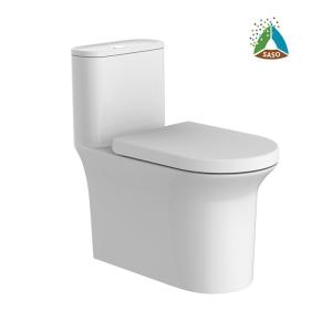 Quality SASO 1 Piece Toilet Bowl Siphonic Jet Flushing / Washdown wholesale