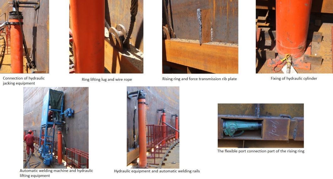 Hydraulic Jacking System for China Tank Farm Construction Solution Stock Available