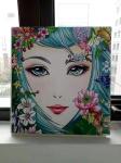 2880dpi Digital Wall Printing Machine , 63HZ 3D Wall Inkjet Printer
