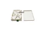 1port 2ports Fiber optic FTTH Outlets mini body ABS PP materials