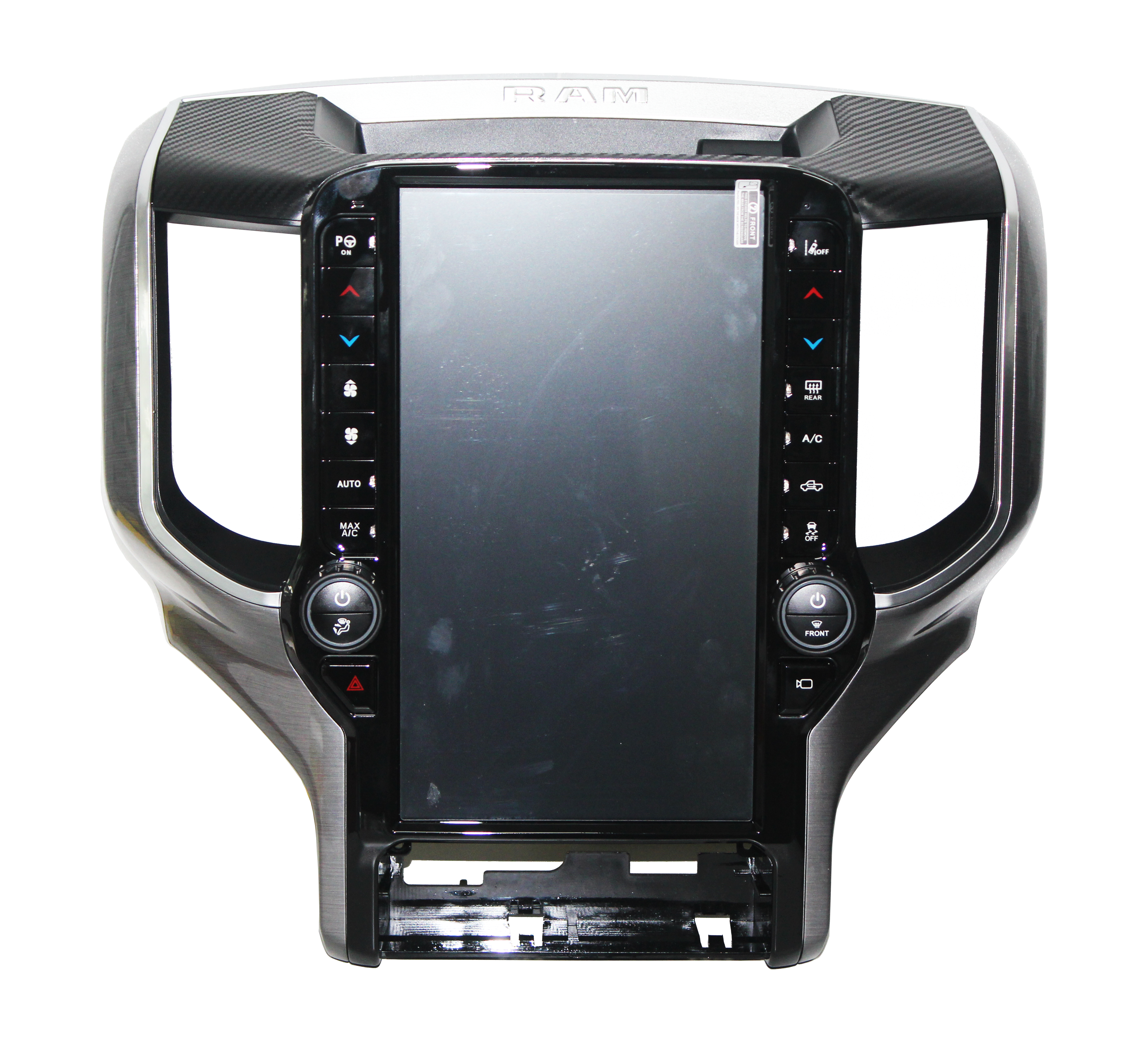 12.1 Inch Screen Tesla Car Stereo Radio Player With BT For Dodge Ram 2018-2020