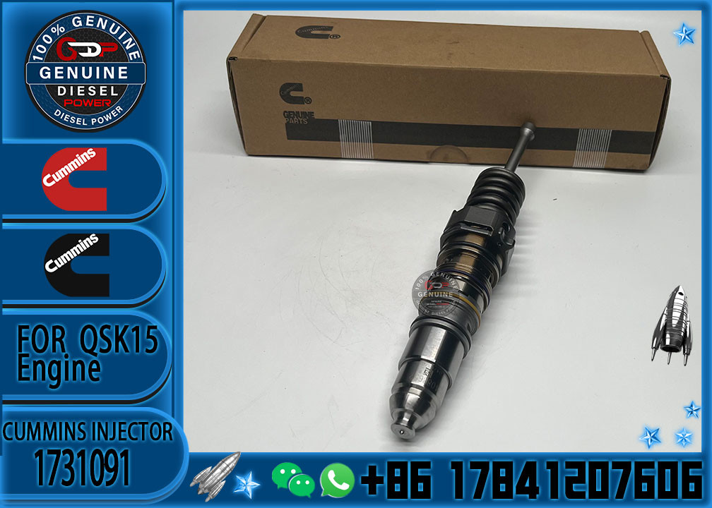 Common rail injector fuel injecto 4954648 579261 570016 1731091 for QSKX15 Excavator QSX15 ISX15 X15