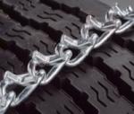 V Bar Dual Rubber Tire Chains , Tire Cable Chains For Truck Tires
