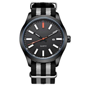 Quality 275mm Nylon Wrist Watch Quartz Movement Mens Analog Sports Watch wholesale