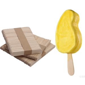 Quality Disposable Wood Timber Craft Bulk Popsicle Sticks For Ice Cream wholesale