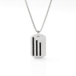 Personalized, fashionable, simple accessories, stainless steel high-end pendant,