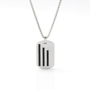 Quality Personalized, fashionable, simple accessories, stainless steel high-end pendant, men's necklace, romantic, trendy, creative accessories wholesale