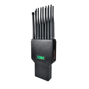 China 16 Antennas UMTS 16W Cell Phone Signal Blocker GPS Lojack WiFi 2.4G 5.8g on sale