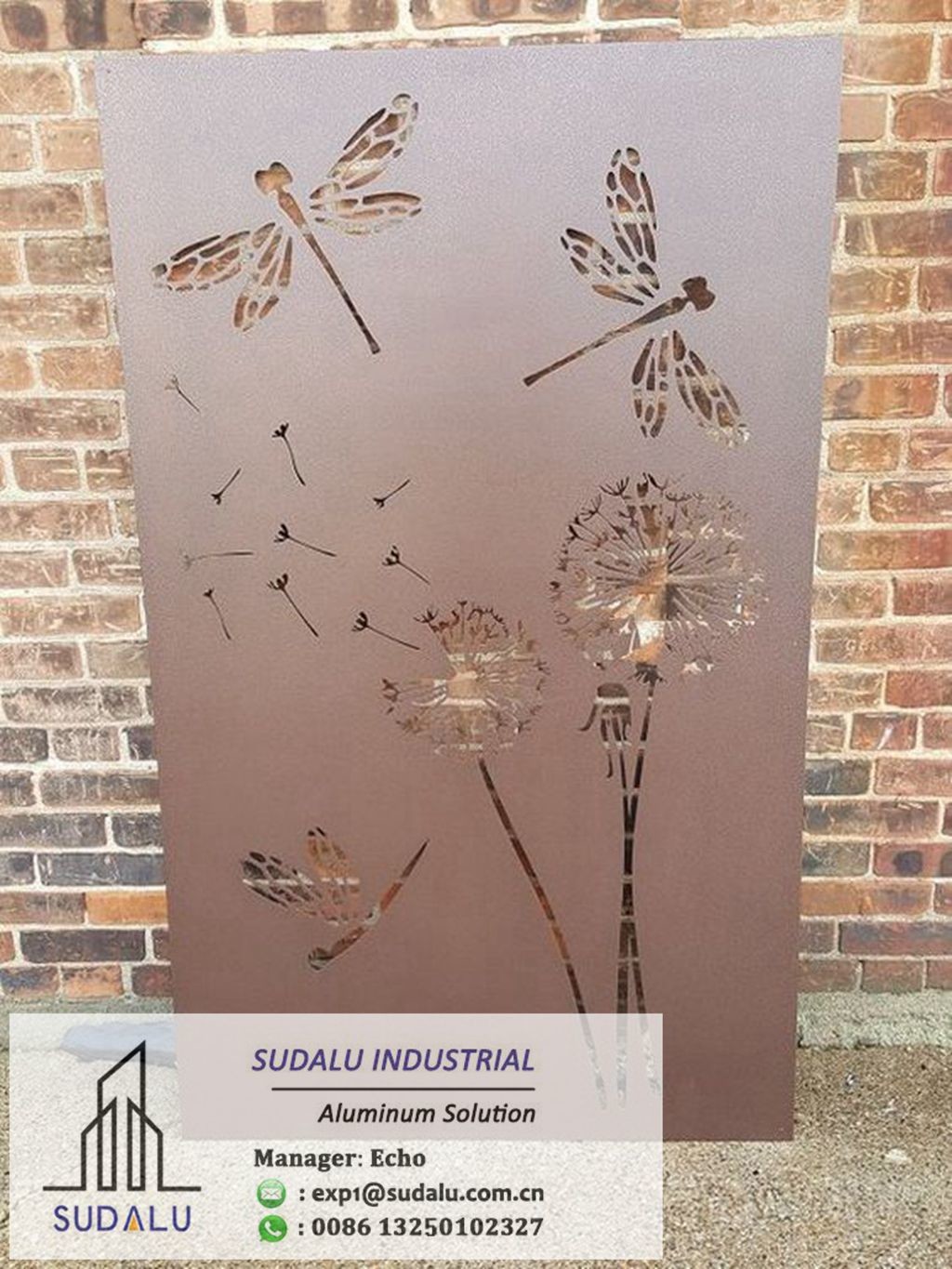 Powder Coated Aluminum Perforated Partition Paneling Screen decor