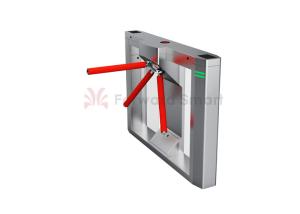 Quality Semi Automatic Fingerprint RFID Vertical Tripod Turnstile wholesale