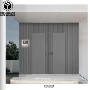 Quality Customized Grey Aluminum Sliding Glass Door Glazed Aluminium Door wholesale