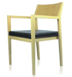 Quality modern home solid wooden dining arm chair furniture wholesale